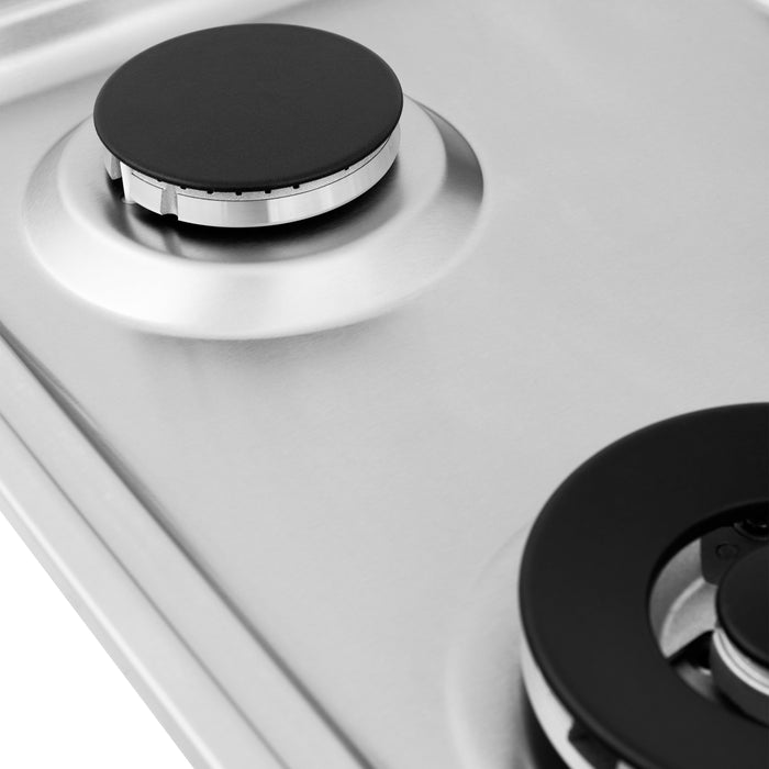 ZLINE 30 in. Stainless Steel Dropin Cooktop with 4 Gas Burners, RC30