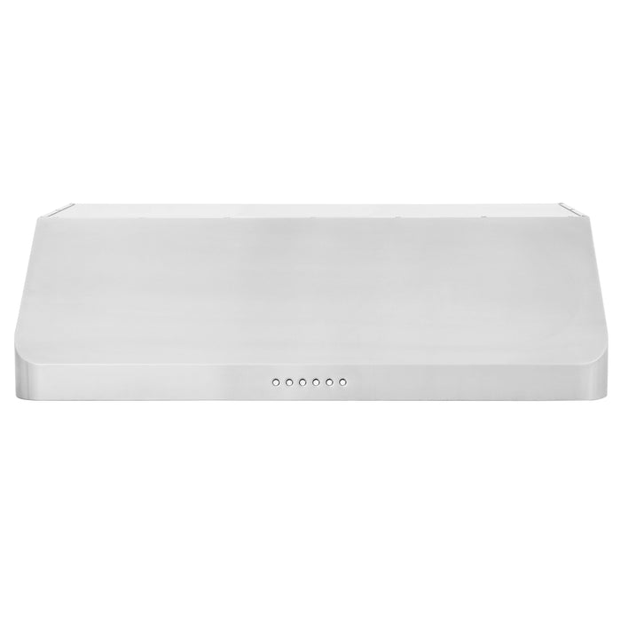 ZLINE 36 In. Alpine Series Ducted Under Cabinet Range Hood in Stainless Steel, ALP10UC-36