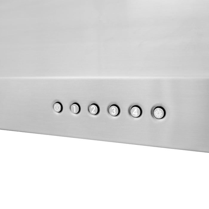 ZLINE 48 In. Alpine Series Ducted Under Cabinet Range Hood in Stainless Steel, ALP10UC-48