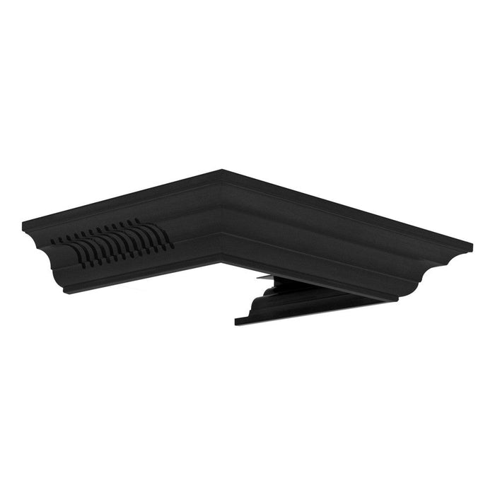 ZLINE Crown Molding in Black Stainless Steel with Built-in Bluetooth Speakers (CM6-BT-BSKEN)