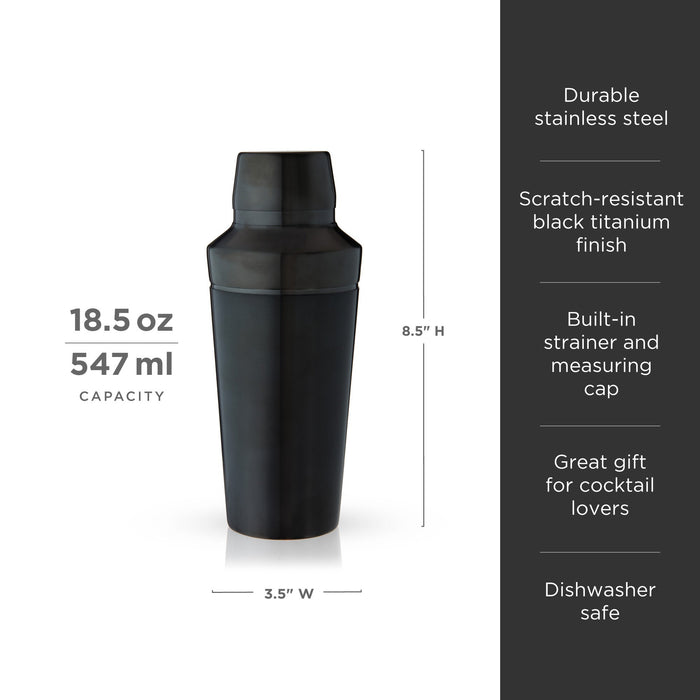 Professional Titanium Cocktail Shaker