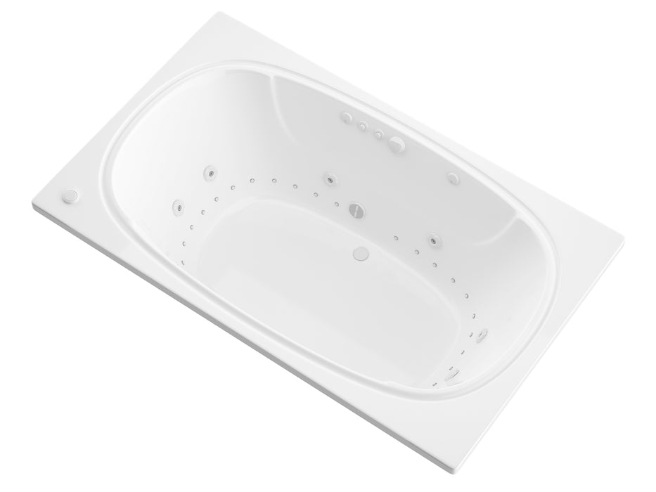 Atlantis Whirlpools Charleston 48 x 78 Rectangular Air & Whirlpool Jetted Bathtub