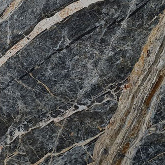 Adriatic Black Exotic Marble Polished Floor and Wall Tile - Large Format - Livfloors Collection