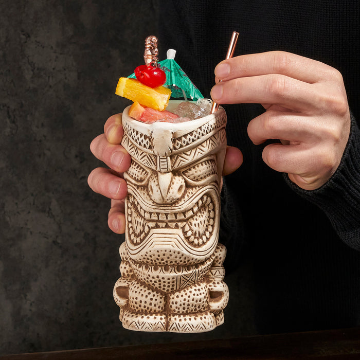 Pacific High Tide Tiki Mugs Set of 2