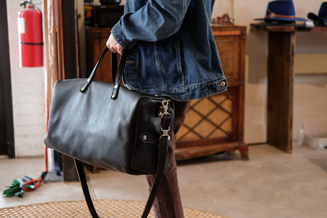 Weekend Warrior Leather Duffle Bag