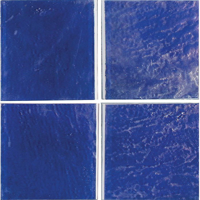 Cobalt 6"x6" Glass Pool Tile Elegant Glass Series - Aquatica Collection