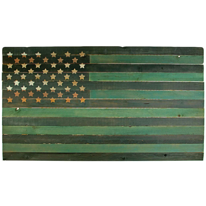 Army Colored American Flags