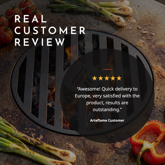 Arteflame Two-Piece Flat-Top Kit — Fits Big Green Egg® Grills