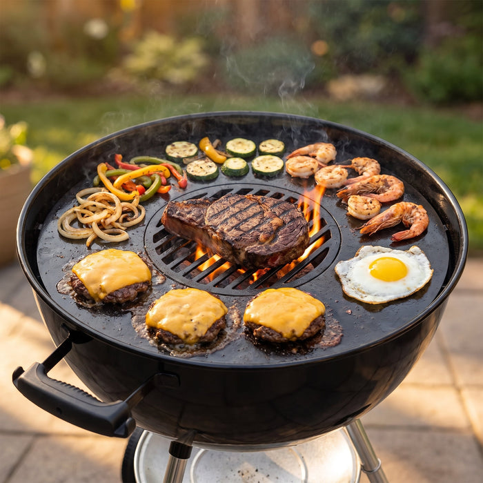 Arteflame Two-Piece Flat-Top Kit — Fits Weber® Kettle Grills