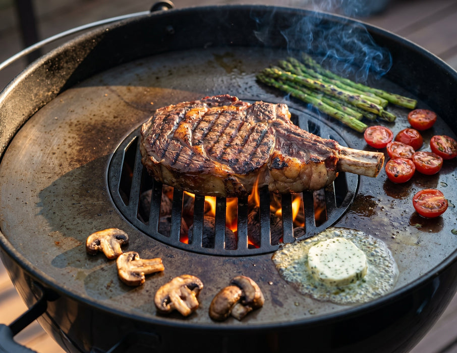 Arteflame Two-Piece Flat-Top Kit — Fits Weber® Kettle Grills