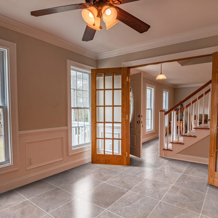 Atlantic Grey Marble Floor and Wall Tile Polished - Livfloors Collection
