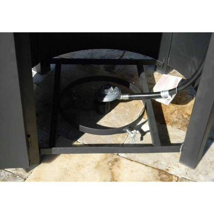 AZ Patio Heaters Tile Top 30-Inch Round LP Fire Pit Table (AFP-TTR)
