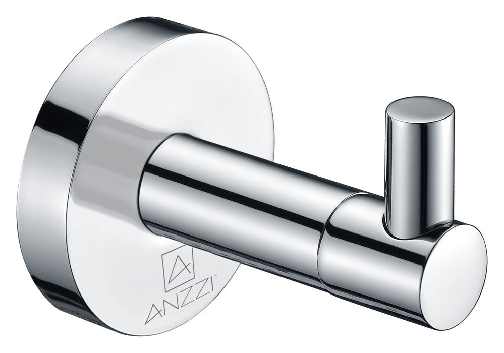 Caster Series Robe Hook in Polished Chrome