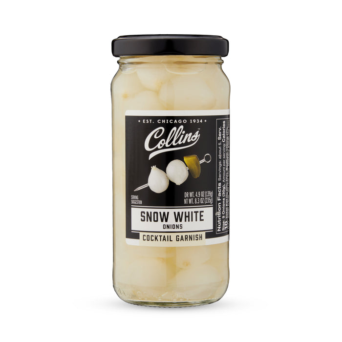 Snow White Cocktail Onions 8 oz