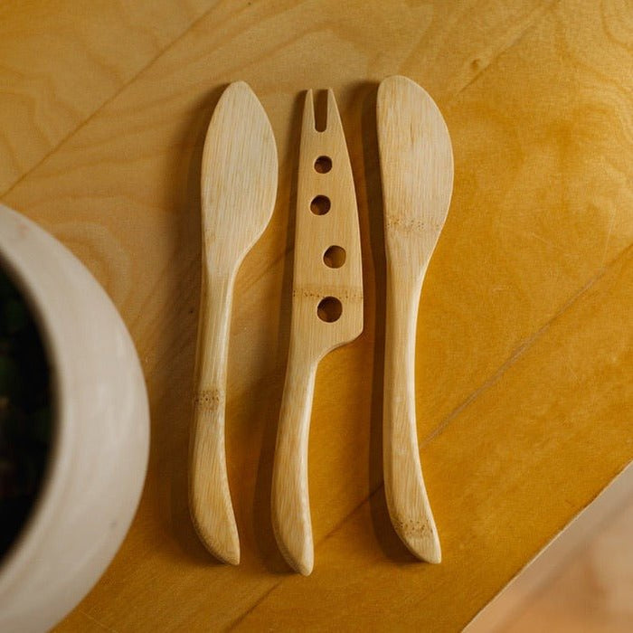 Bamboo Cheese Knife Set