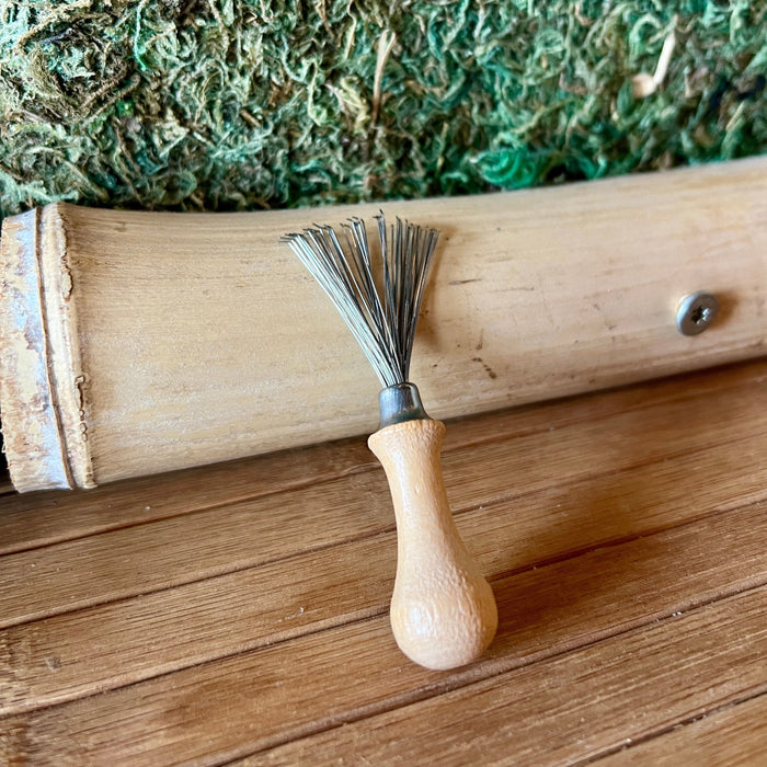 Bamboo Hairbrush Cleaning Tool