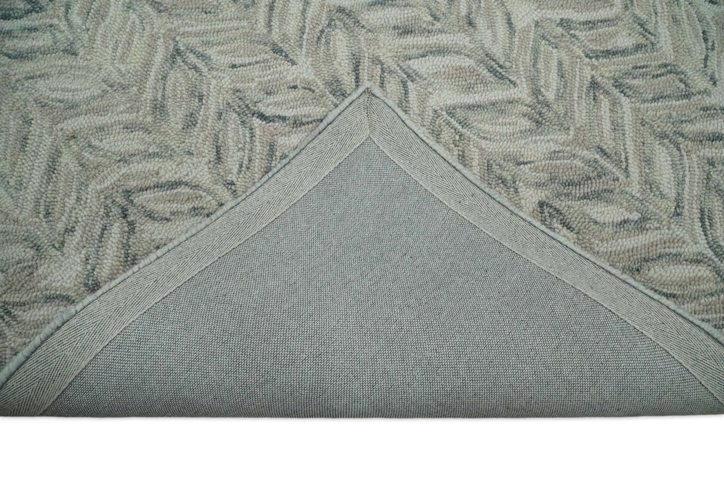 Custom Made Hand Tufted Modern Scandinavian Wool Rug