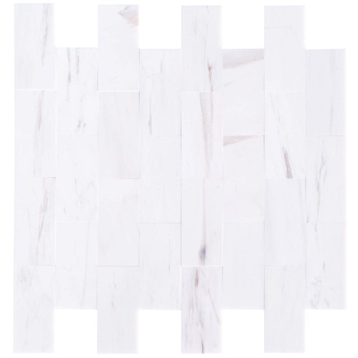 Bianco Dolomite Marble Tile Honed-Floor Collection - Livfloors Collection