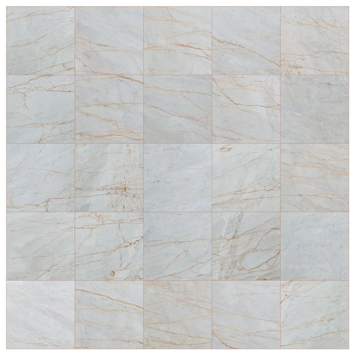Bianco Venato Exotic Marble Polished Floor and Wall Tile - Large Format - Livfloors Collection