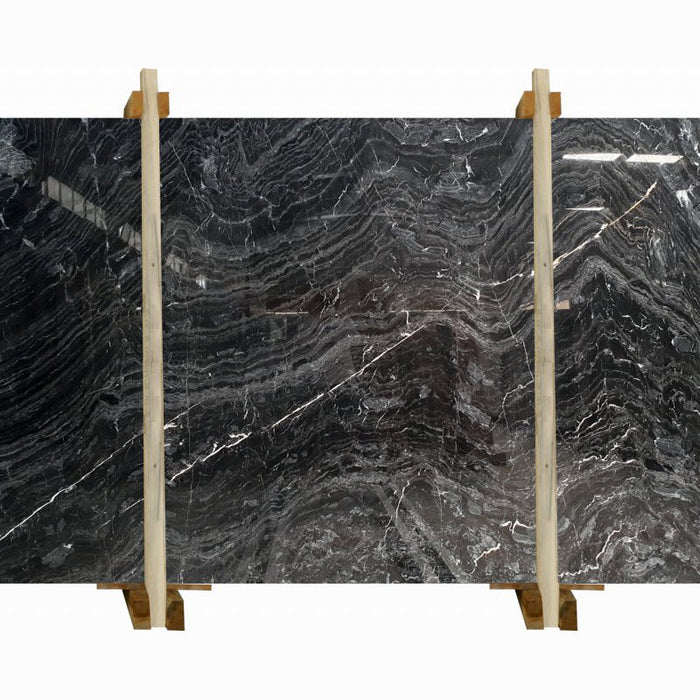 Black Wave Marble Slabs Polished - Livfloors Collection