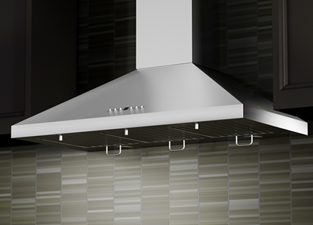 ZLINE 42 in. Convertible Vent Wall Mount Range Hood in Stainless Steel with Crown Molding, KL2CRN-42