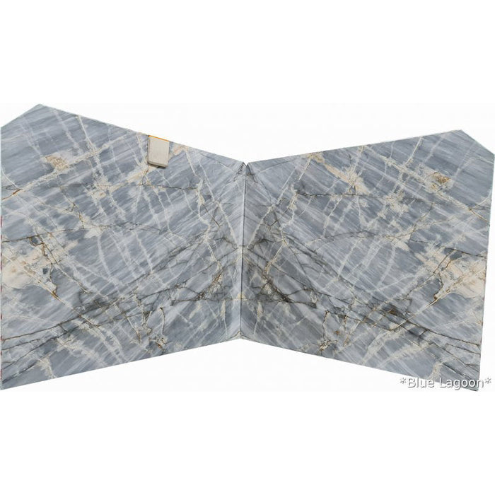 Blue Lagoon Bookmatching Dolomite Slabs Polished - Livfloors Collection