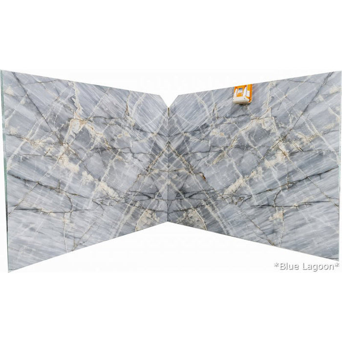 Blue Lagoon Bookmatching Dolomite Slabs Polished - Livfloors Collection