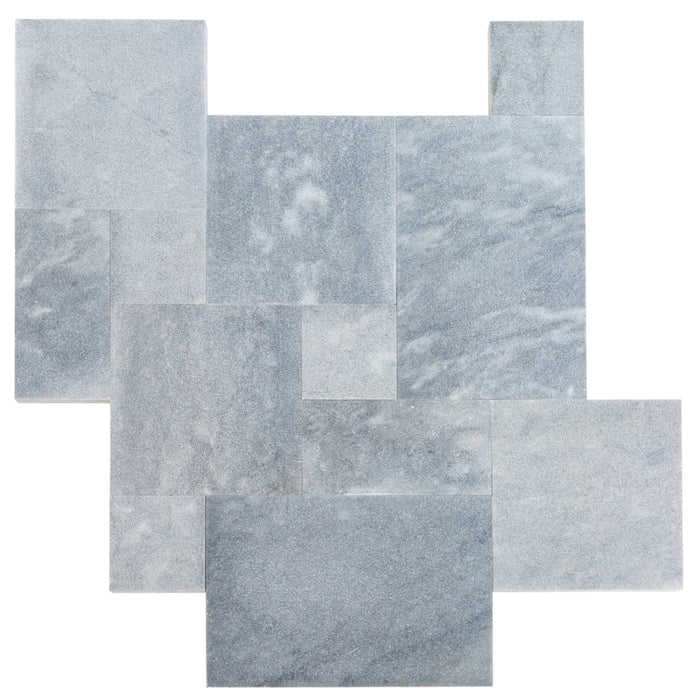 Bluestone Marble Pattern Tumbled Pavers - Belair Collection