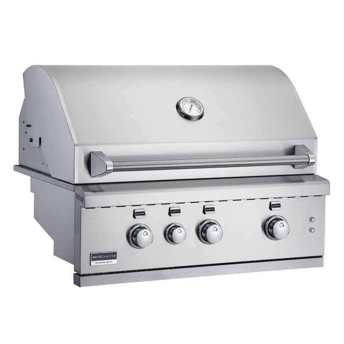 Broilmaster BSG343 34-Inch Built-In Stainless Steel Gas Grill