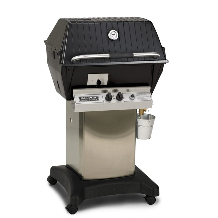 Broilmaster Slow Cooker Q3X 26-Inch Free Standing Aluminum Gas Grill