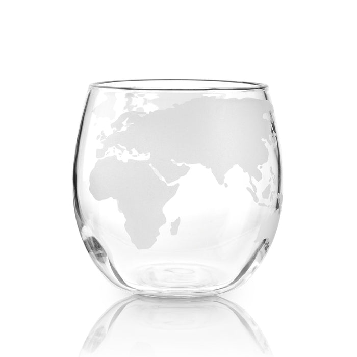 Globe Whiskey Tumblers Set of 2