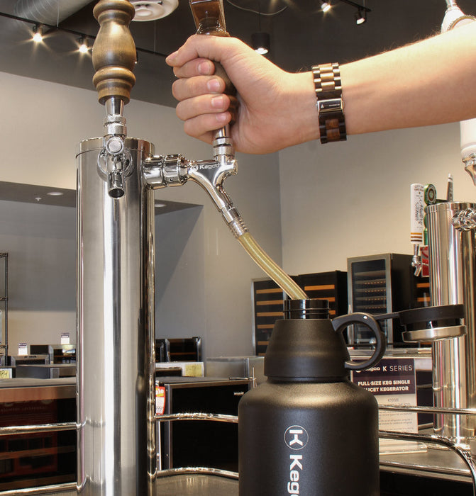 Growler Filler Attachment for Standard Beer Faucets