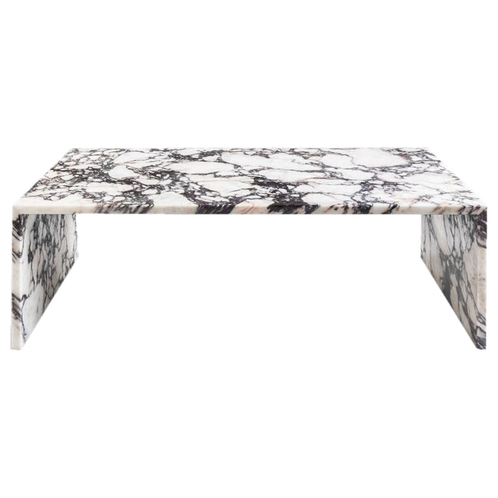 Calacatta Viola Marble Plain Design Coffee Table Polished (W)20" (L)36" (H)12"