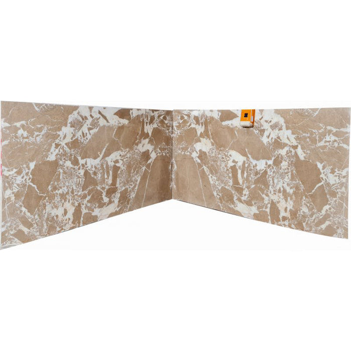 Caramelatto Beige Bookmatching Marble Slabs Polished - Livfloors Collection