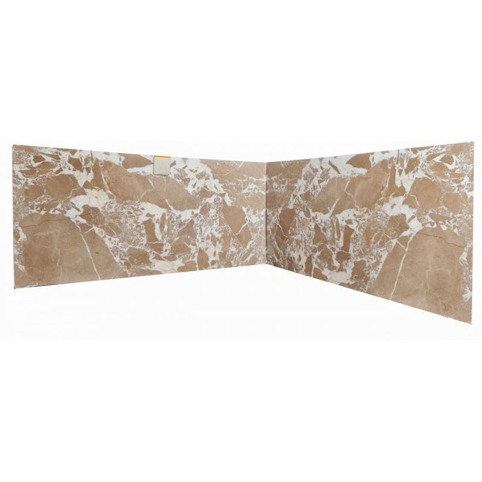 Caramelatto Beige Bookmatching Marble Slabs Polished - Livfloors Collection