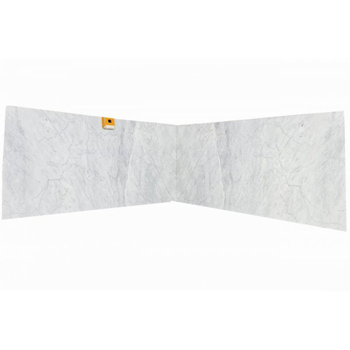Carrara White Bookmatching Marble Slabs Polished - Livfloors Collection