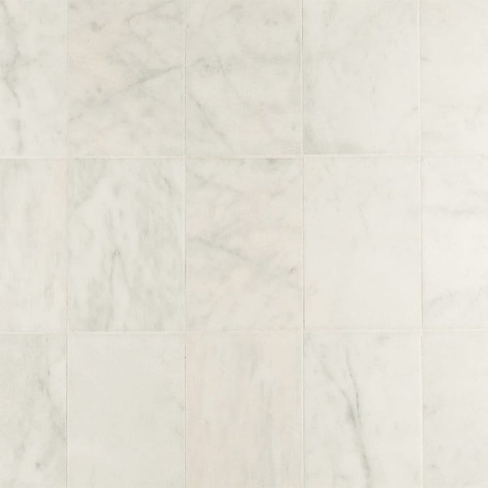 Turkish Carrara White Marble Tile Polished - Livfloors Collection