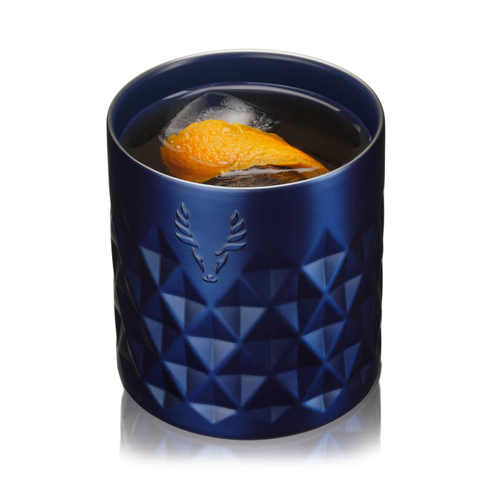 Paragon Stainless Steel Rocks Tumbler in Electric Blue