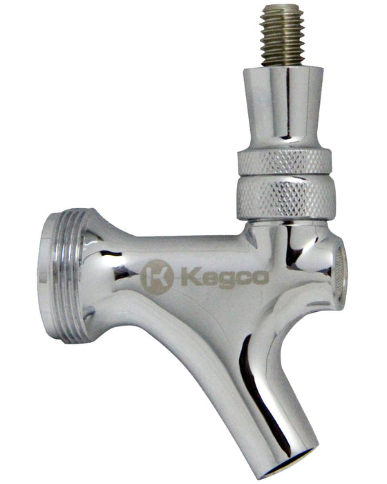 Dual Faucet Door Mount Homebrew Kegerator Kit with New Ball Lock Kegs