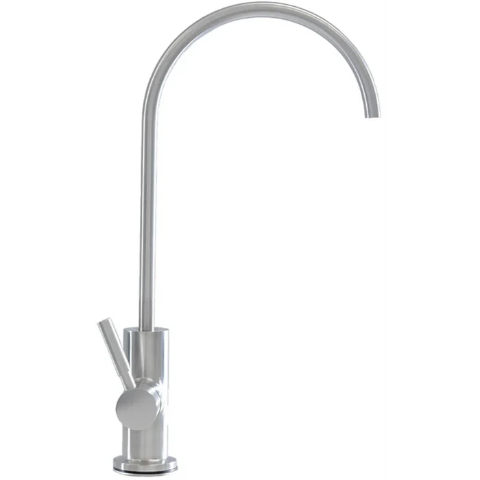 Contemporary Filter Faucet, Round Spout