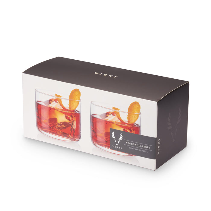 Raye Crystal Negroni Glasses