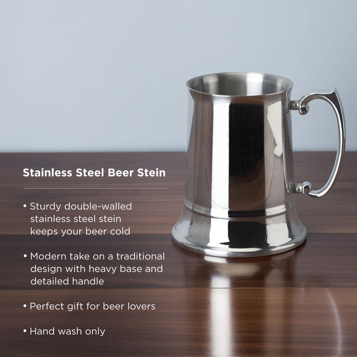 Stainless Steel Beer Stein