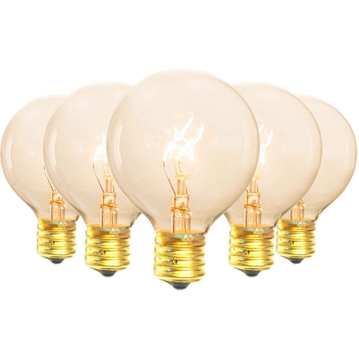 Clear G50 Globe Light Bulbs