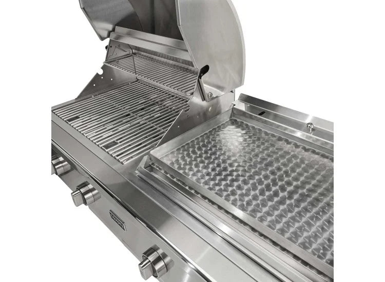 50" Combo Grill, Built-In, NG