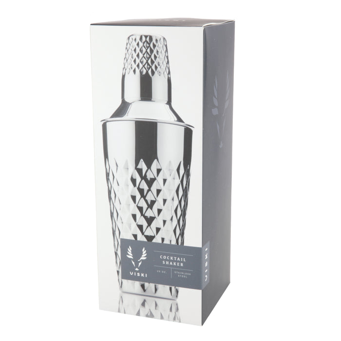 Irving Stainless Steel Faceted Cocktail Shaker