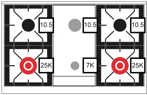 ILVE Nostalgie II 40" Dual Fuel Propane Gas Range in Antique White with Chrome Trim, UPD40FNMPAWCLP