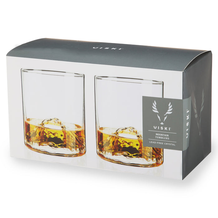 Mountain Crystal Tumblers Set of 2