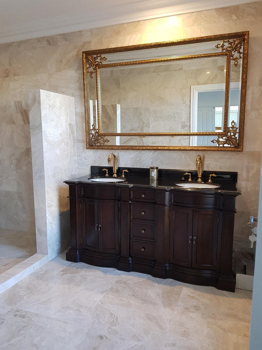 Diana Royal Beige Marble Polished Floor and Wall Tile - Livfloors Collection