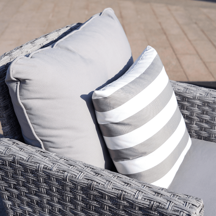 Direct Wicker Amora 5-Piece Outdoor Furniture Set with LP Fire Pit Table (PAF-1801-New)