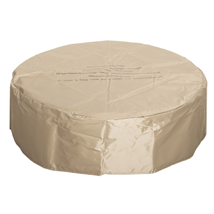 Direct Wicker 28-Inch Round Tree Stump LP Fire Pit (FOP-200062)